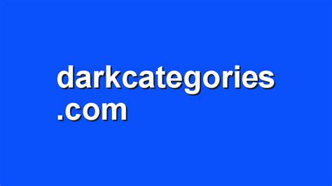 www darkcategories com